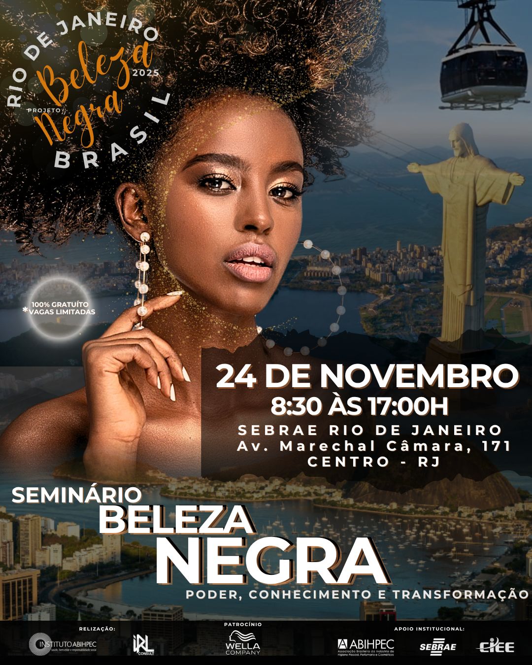 Editorial de Luxo Beleza Negra